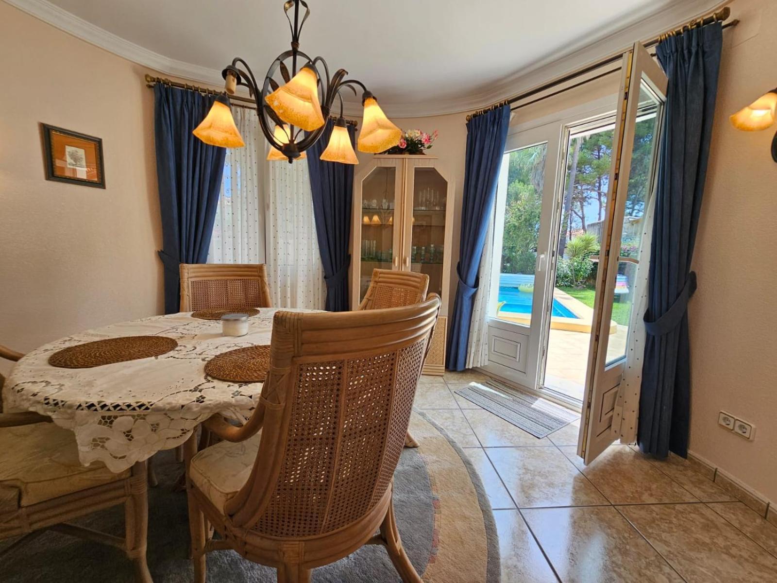 Villa Comas Denia Bagian luar foto
